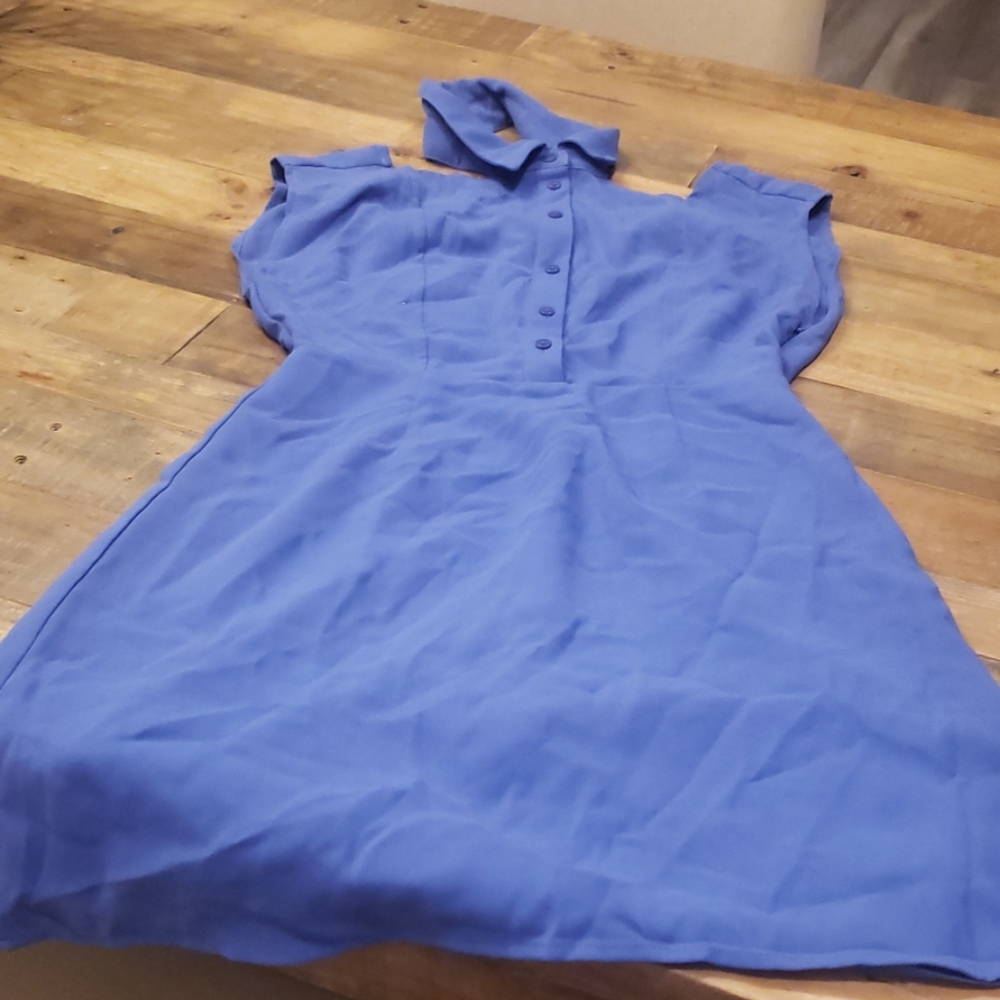 Purple dress